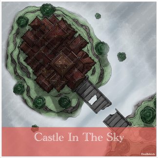 The Castle In The Sky - DnD Battle Map