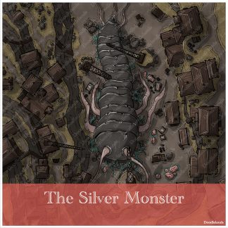 The Silver Monster - DnD Battle Map