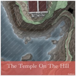 The Temple On The Hill - DnD Battle Map